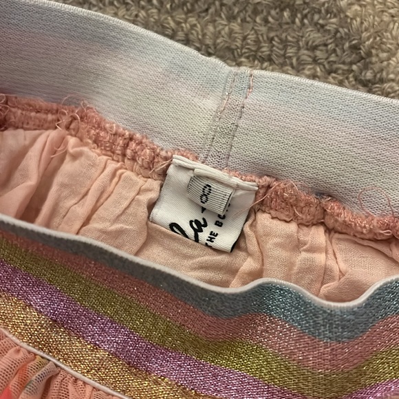 Rainbow print tulle skirt size 8 - Picture 3 of 3